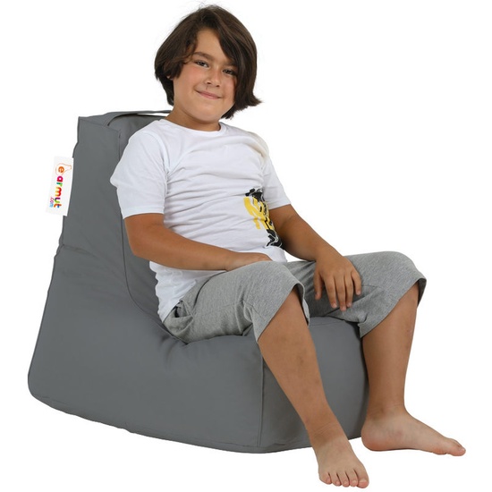 SILLÓN-PUF PARA NIÑOS PARA EXTERIORES- HUMO image 7