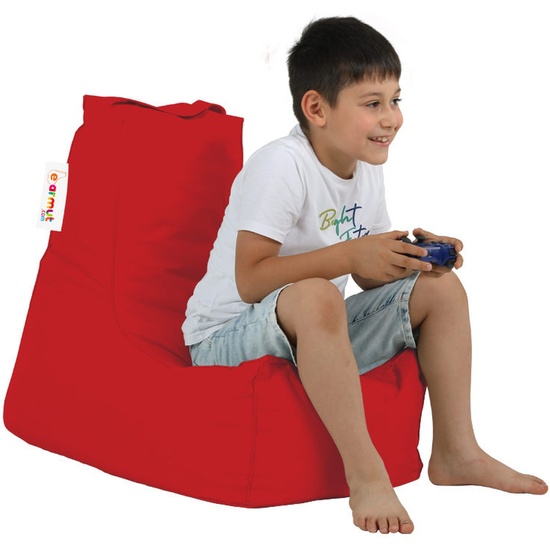 SILLÓN-PUF PARA NIÑOS PARA EXTERIORES- ROJO image 3