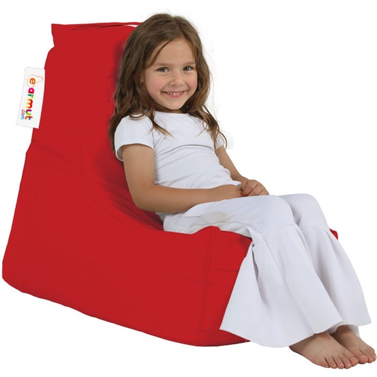 SILLÓN-PUF PARA NIÑOS PARA EXTERIORES- ROJO image 6