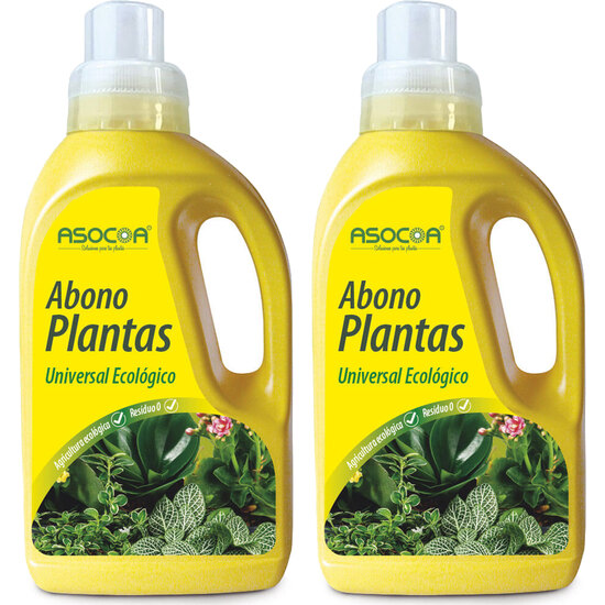 SET DE 2 ABONOS PLANTAS UNIVERSAECO 1 LITRO image 0