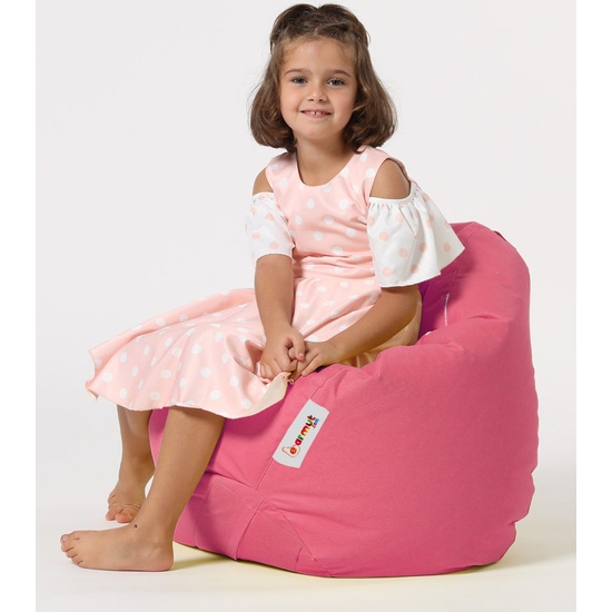 SILLÓN-PUF PARA NIÑOS PARA EXTERIORES ROSA image 2