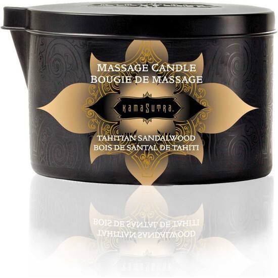 KAMASUTRA MASSAGE CANDLE TAHITIAN SANDALWOOD image 0