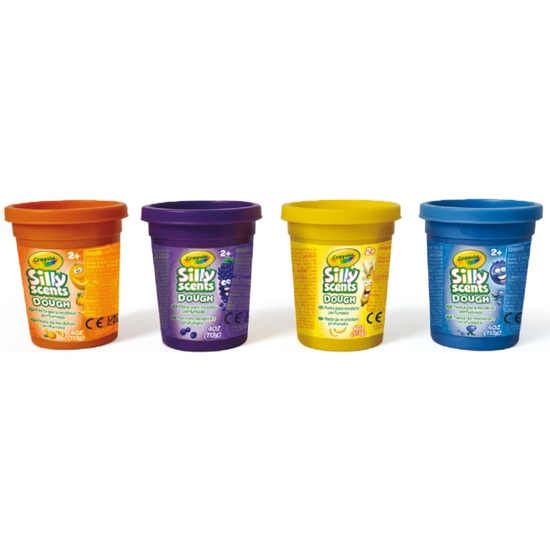 CRAYOLA SET 4 BOTES PASTA MODELAR PERFUMADA  image 1