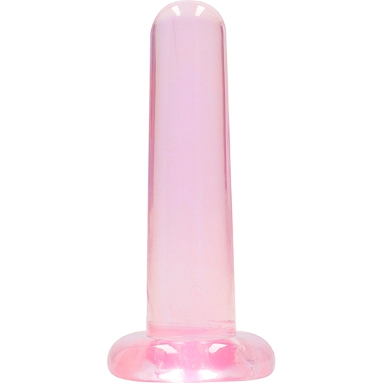 REALROCK - NON REALISTIC DILDO WITH SUCTION CUP - 5,3/ 13,5 CM - PINK image 0