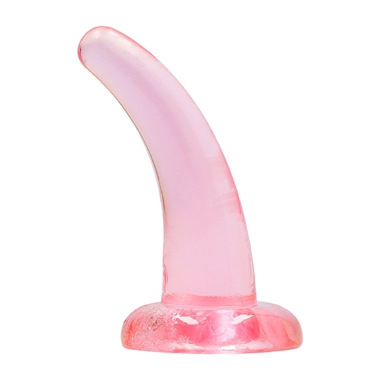 REALROCK - NON REALISTIC DILDO WITH SUCTION CUP - 4,5/ 11,5 CM - PINK image 0