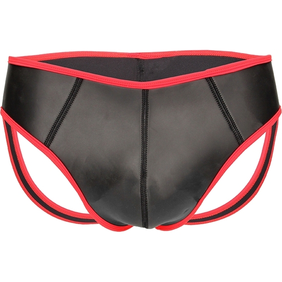 OUCH PUPPY PLAY - NEOPRENE JOCKSTRAP RED image 3
