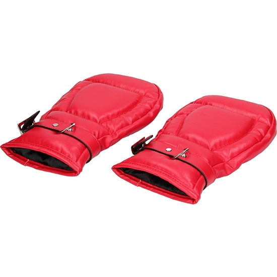 OUCH PUPPY PLAY - NEOPRENE DOG MITTS RED image 4