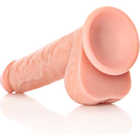 REALROCK - STRAIGHT REALISTIC DILDO BALLS SUCTION CUP - 10/ 25,5 CM image 5