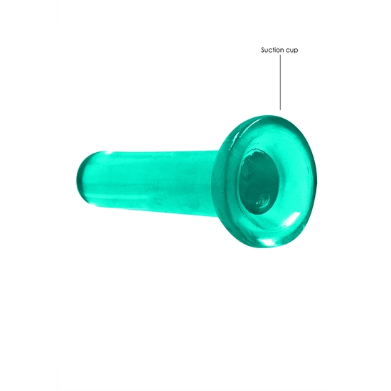 REALROCK - NON REALISTIC DILDO WITH SUCTION CUP - 5,3/ 13,5 CM - TURQUOISE image 4