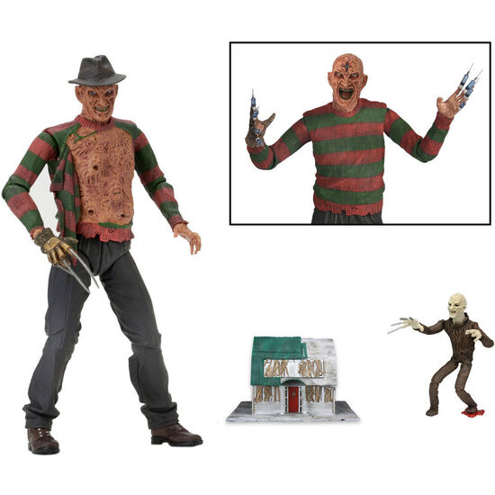 FIGURA ULTIMATE FREDDY DREAM WARRIORS PESADILLA EN ELM STREET 3 18CM image 1