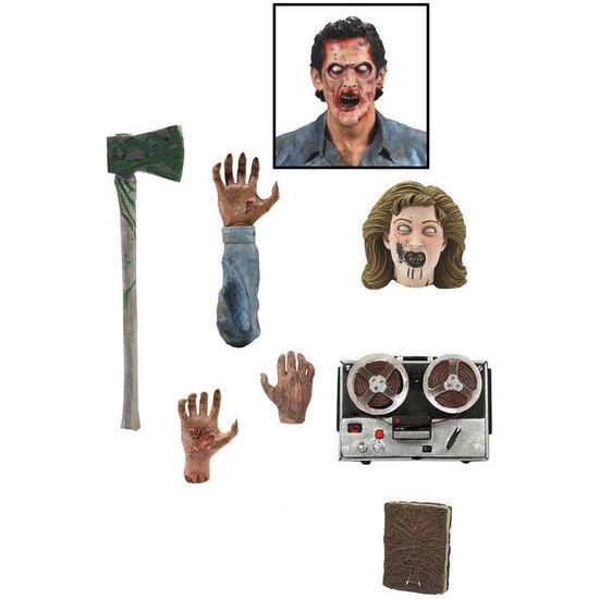 FIGURA ULTIMATE ASH EVIL DEAD 2 18CM image 1