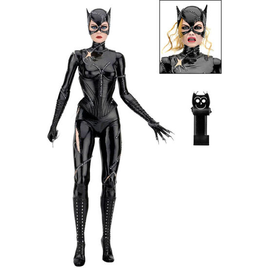 FIGURA CATWOMAN 1992 MICHELL PFEIFFER BATMAN RETURNS DC COMICS 45CM image 0