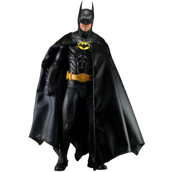 FIGURA BATMAN 1989 MICHAEL KEATON DC COMICS 45CM image 0