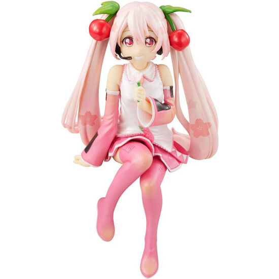 FIGURA NOODLE STOPPER SAKURA MIKU 2022 PEARL COLOR HATSUNE MIKU 13CM image 0