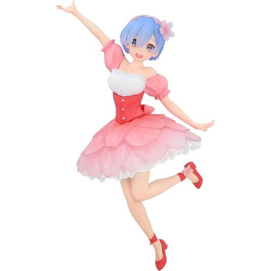 FIGURA REM CHERRY BLOSSOMS TRIO TRY IT RE:ZERO 21CM image 0