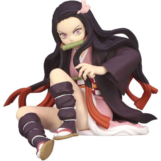 FIGURA NOODLE STOPPER NEZUKO KAMADO DEMON SLAYER KIMETSU NO YAIBA 10CM image 0