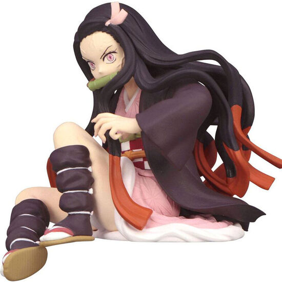 FIGURA NOODLE STOPPER NEZUKO KAMADO DEMON SLAYER KIMETSU NO YAIBA 10CM image 1