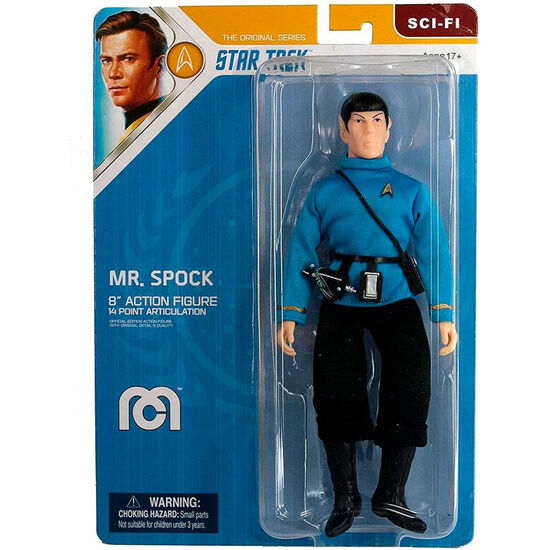 FIGURA MR. SPOCK STAR TREK 20CM image 0