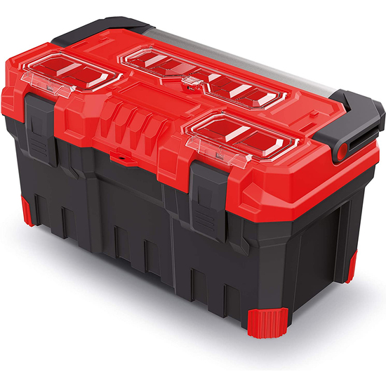 CAJA DE HERRAMIENTAS MULTIFUNCIONAL KISTENBERG ROJO TITAN PLUS TOOL BOX 28,6X55,4X27,6 image 0