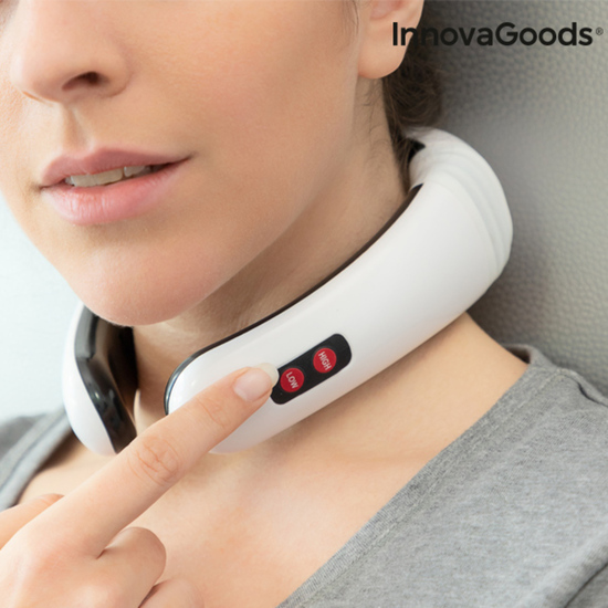 MASAJEADOR DE CUELLO Y ESPALDA ELECTROMAGNÉTICO INNOVAGOODS image 4