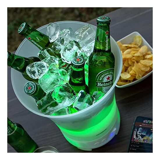 CUBITERA LED CON ALTAVOZ RECARGABLE SONICE INNOVAGOODS image 6