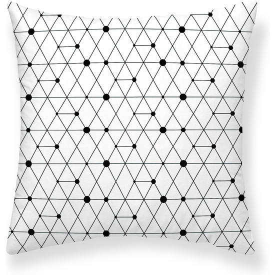 FUNDA DE ALMOHADA 100% ALGODÓN MODELO INDIAN REVERSO DE 80X80 CM image 0