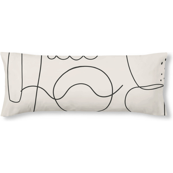 FUNDA DE ALMOHADA 100% ALGODÓN MODELO BURDEOS DE 90 CM image 0