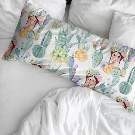 FUNDA DE ALMOHADA 100% ALGODÓN MODELO SONORA DE 90 CM image 1