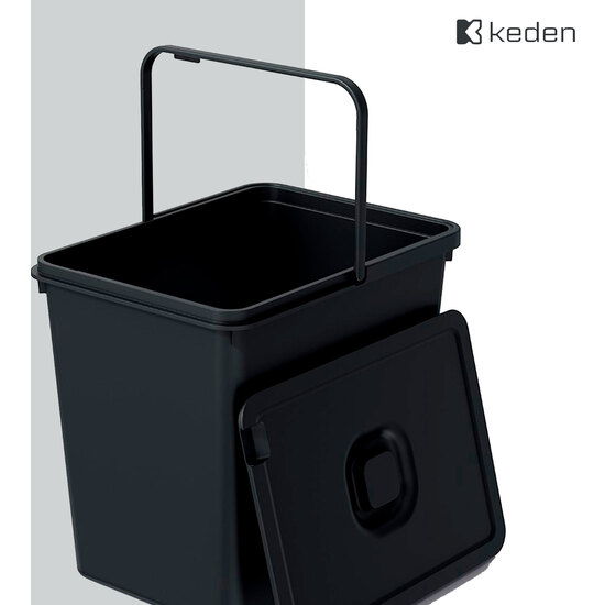 CUBO PARA SISTEMA DE RECICLAJE DE 23L KEDEN. image 5