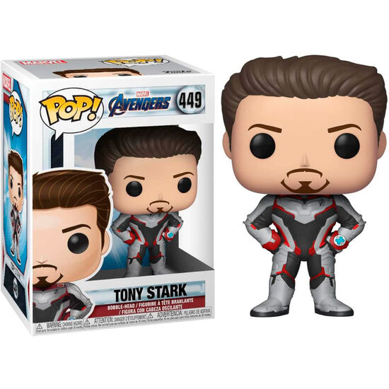 FIGURA POP MARVEL AVENGERS ENDGAME TONY STARK image 0