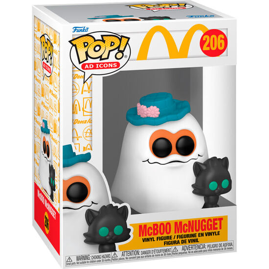 FIGURA POP MCDONALDS NUGGET BUDDIES GHOST image 0