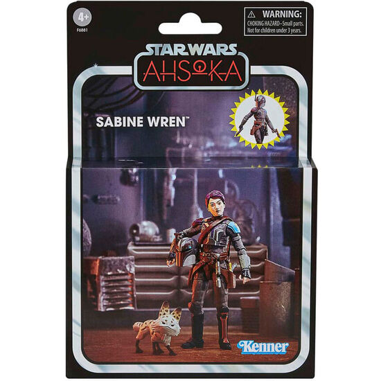 FIGURA SABINE WREN AHSOKA STAR WARS 9,5CM image 1