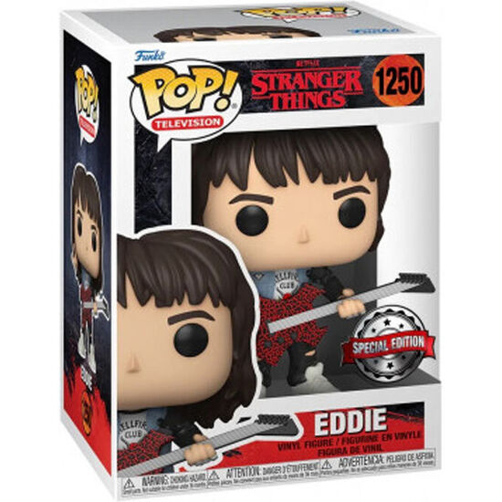 FIGURA POP STRANGER THINGS EDDIE EXCLUSIVE image 1