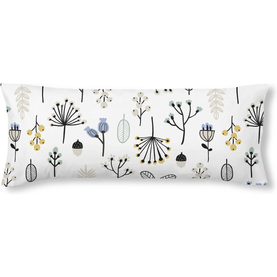 FUNDA DE ALMOHADA 100% ALGODÓN MODELO SANTORINI MINT DE 90 CM image 0