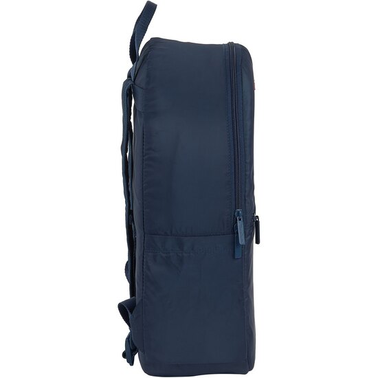 MOCHILA PLEGABLE SAFTA "DARK BLUE" image 3