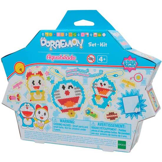 SET PERSONAJES DORAEMON AQUABEADS image 0