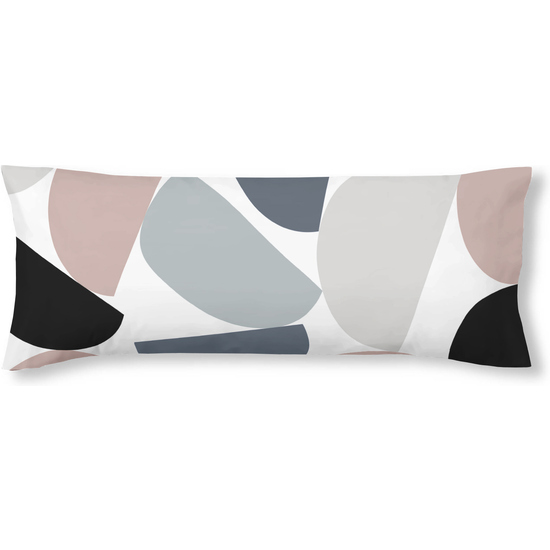 FUNDA DE ALMOHADA 100% ALGODÓN MODELO HAYES GRIS DE 105 CM image 0