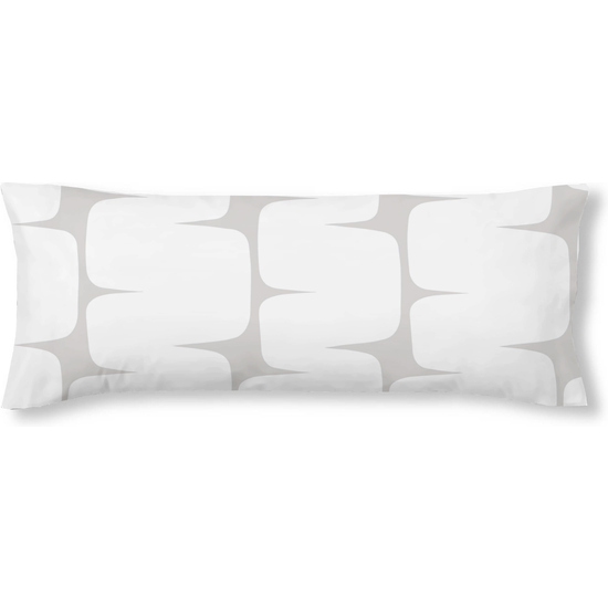 FUNDA DE ALMOHADA 100% ALGODÓN MODELO LAHAY GREY DE 90 CM image 0