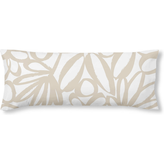 FUNDA DE ALMOHADA 100% ALGODÓN MODELO LUCEA BEIG DE 90 CM image 0