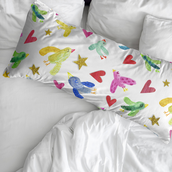 FUNDA DE ALMOHADA 100% ALGODÓN MODELO OCELLS DE 90 CM image 1