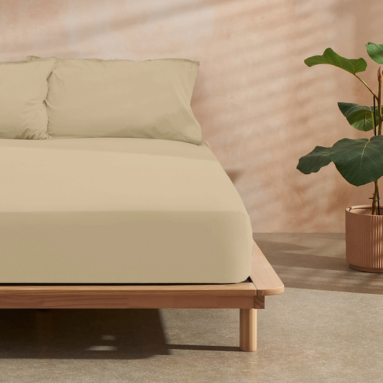 BAJERA MICROSATÉN TAUPE PARA CAMA DE 105 image 1