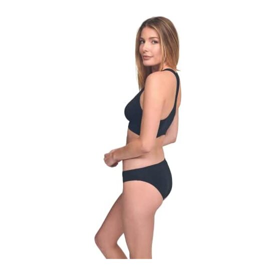 PACK 12 BIKINIS ENCAJE CINTURA SURTIDO NEGRO / GRANATE / PIEL / VERDE / BLANCO / AZUL ÍNDIGO image 0