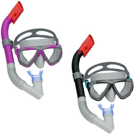 SET GAFAS Y TUBO BUCEO BLACKSTRIPE image 0