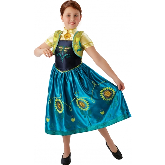 FROZEN DISFRAZ ANNA 5-6AÑVESTIDO+CHALECO image 0