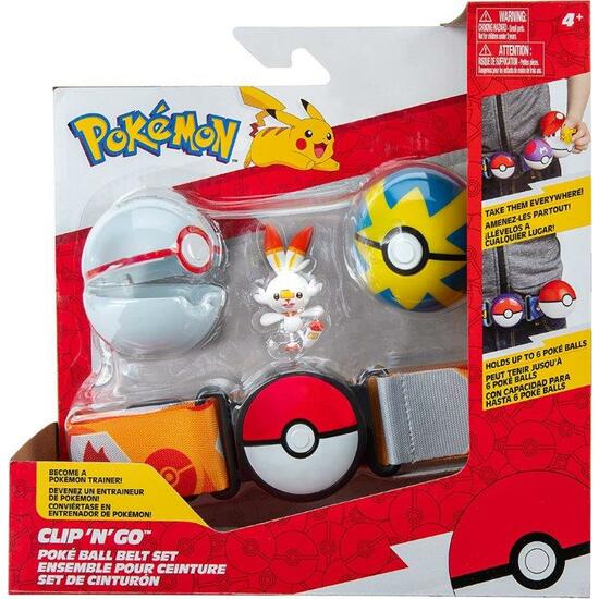 SET DE CINTURON POKE BALL POKEMON image 1