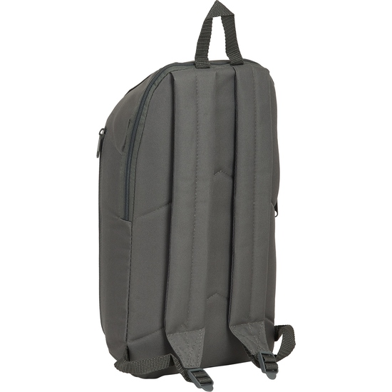 MINI MOCHILA BOLSILLO VERTICAL SAFTA GRIS HUMO image 1