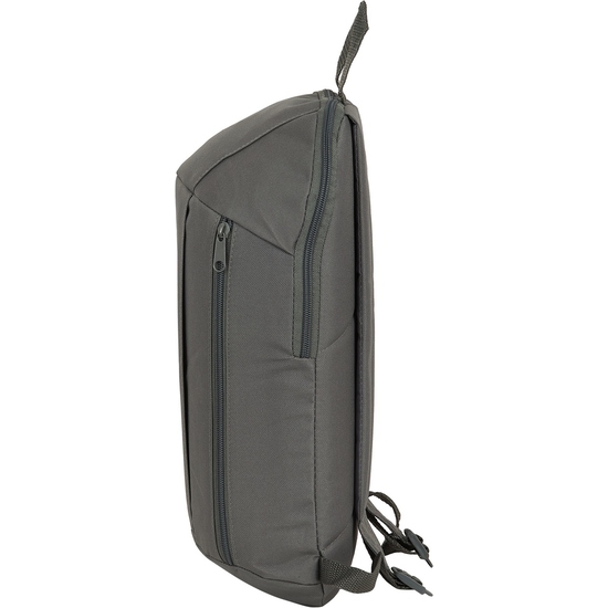 MINI MOCHILA BOLSILLO VERTICAL SAFTA GRIS HUMO image 2