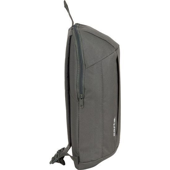 MINI MOCHILA BOLSILLO VERTICAL SAFTA GRIS HUMO image 3