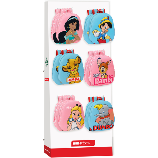 RELLENO EXPOSITOR 945 MOCHILAS 3D DISNEY SURT. image 0