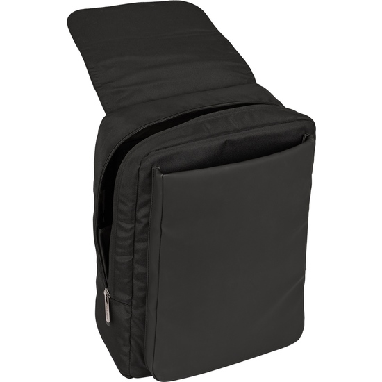 MOCHILA CON SOLAPA PORTATIL 13,3+USB SAFTA BUSINESS "BLACK" image 5